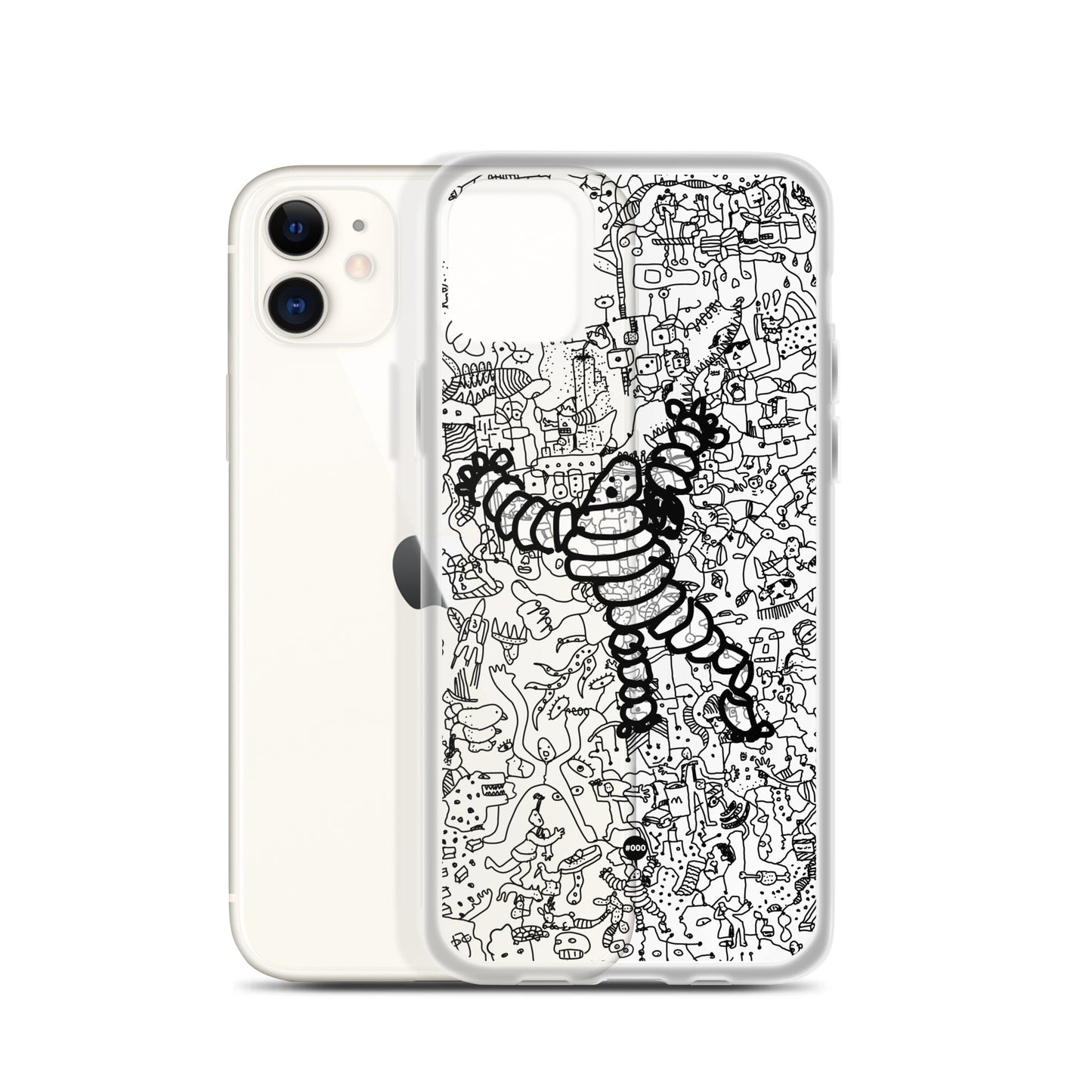 Clear Case for iPhone® #000_DogMag