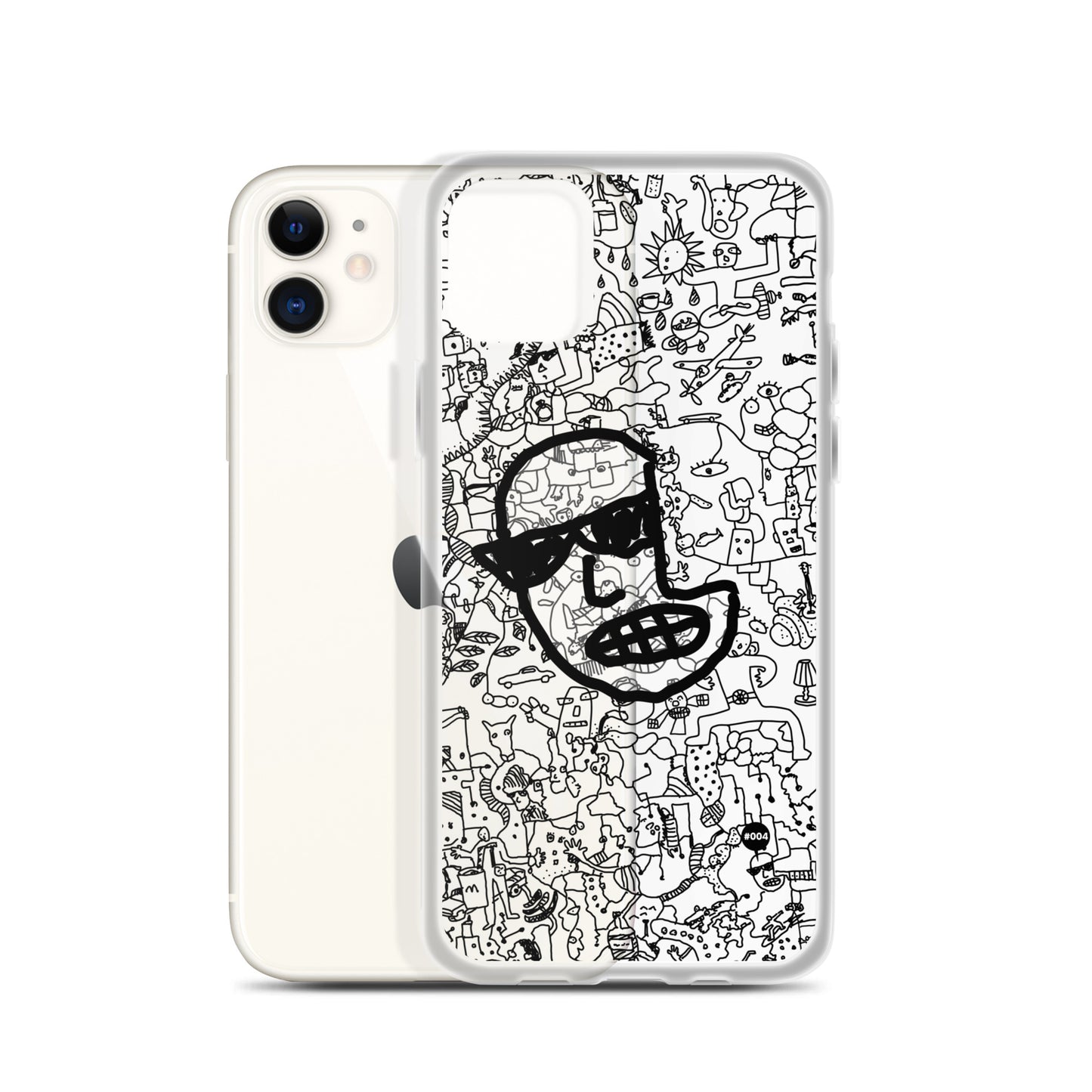 Clear Case for iPhone® #004_GACHART