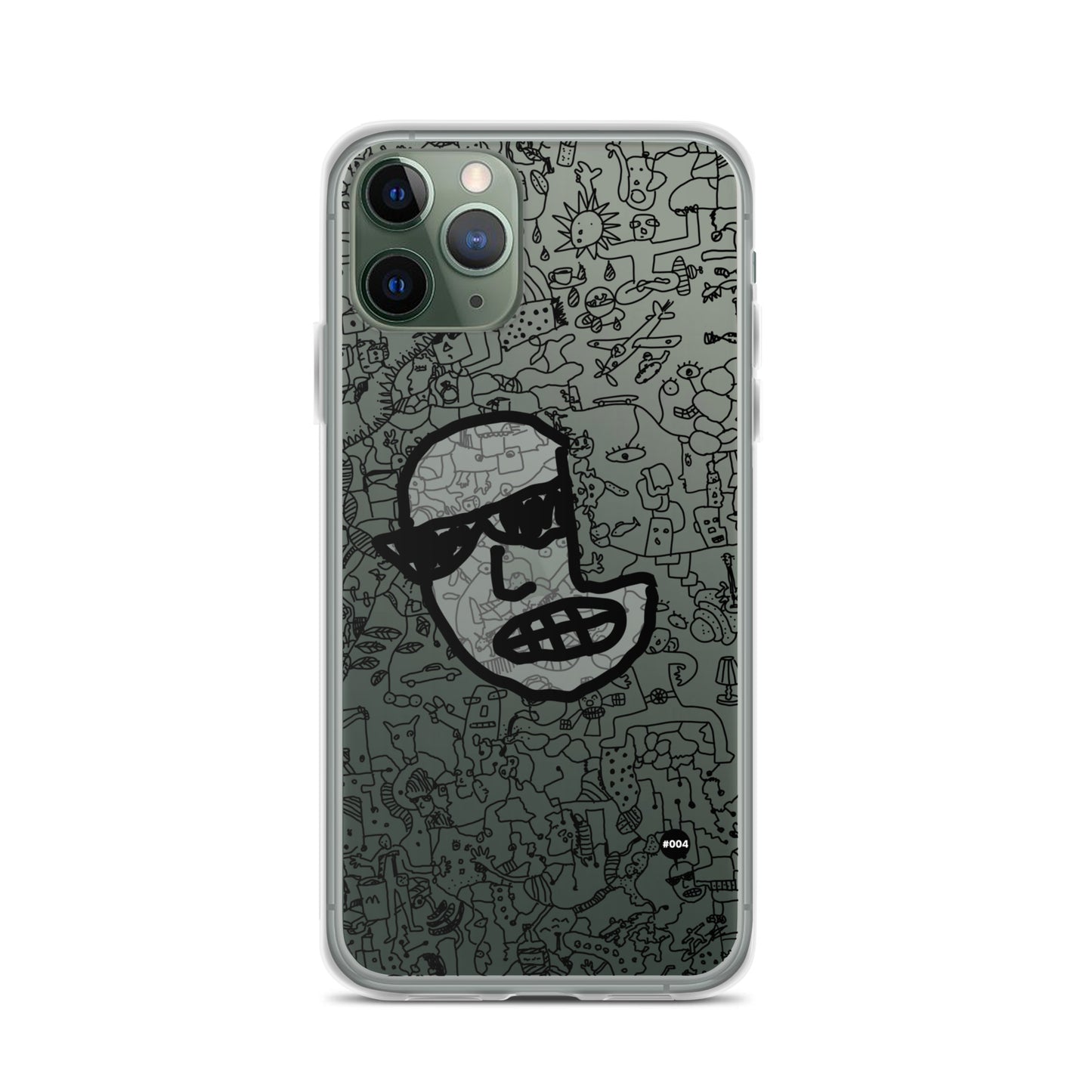 Clear Case for iPhone® #004_GACHART