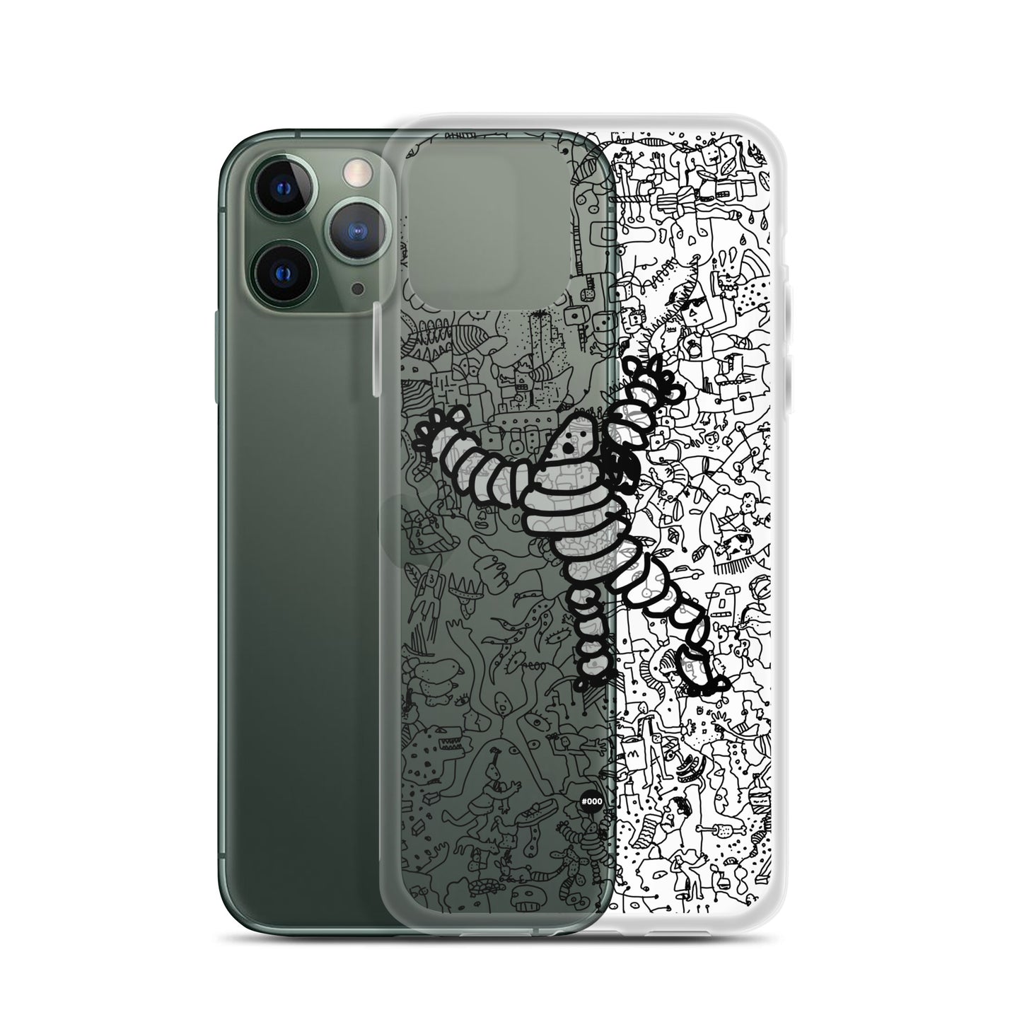 Clear Case for iPhone® #000_DogMag