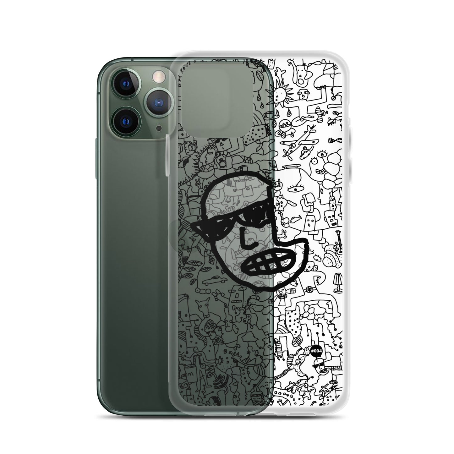 Clear Case for iPhone® #004_GACHART