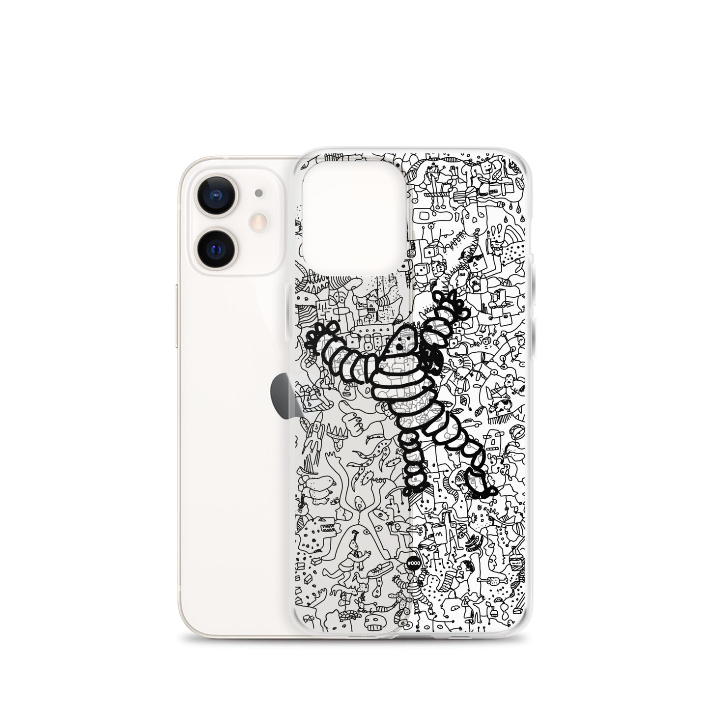 Clear Case for iPhone® #000_DogMag