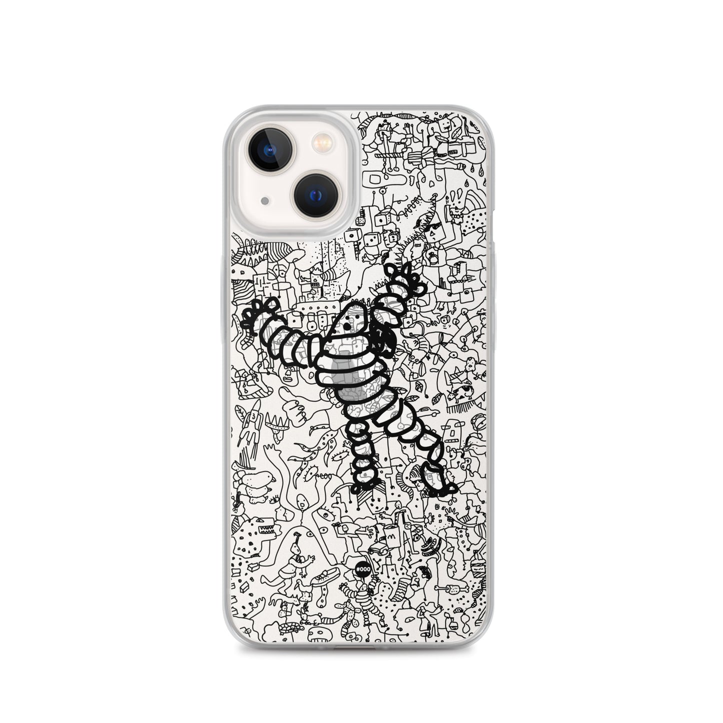 Clear Case for iPhone® #000_DogMag