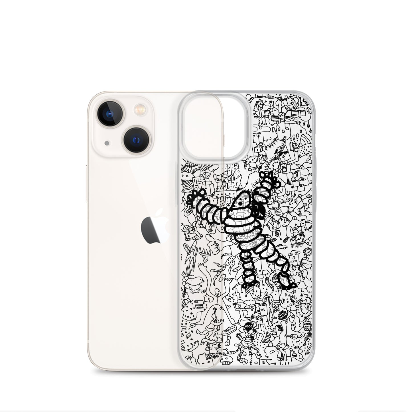 Clear Case for iPhone® #000_DogMag