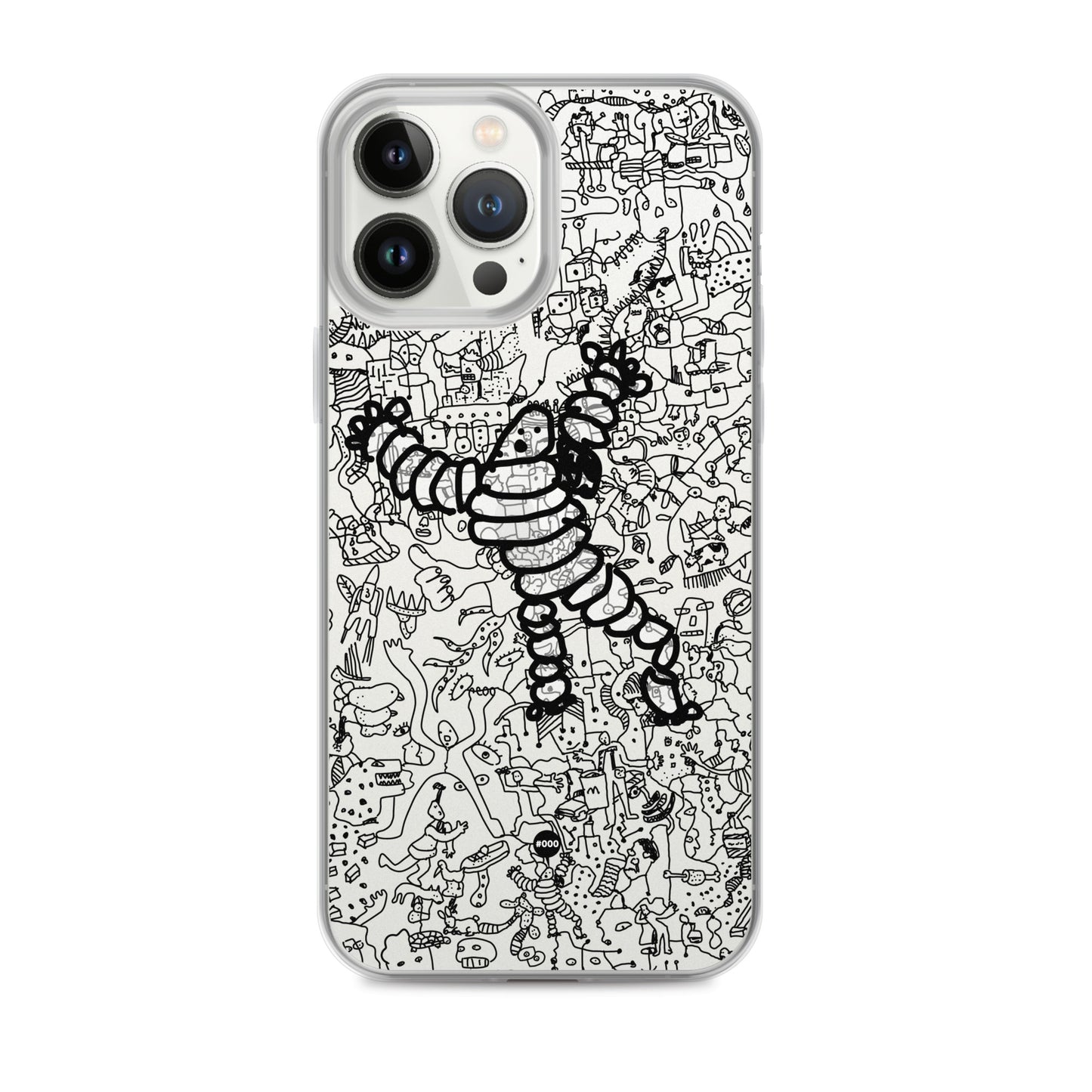 Clear Case for iPhone® #000_DogMag