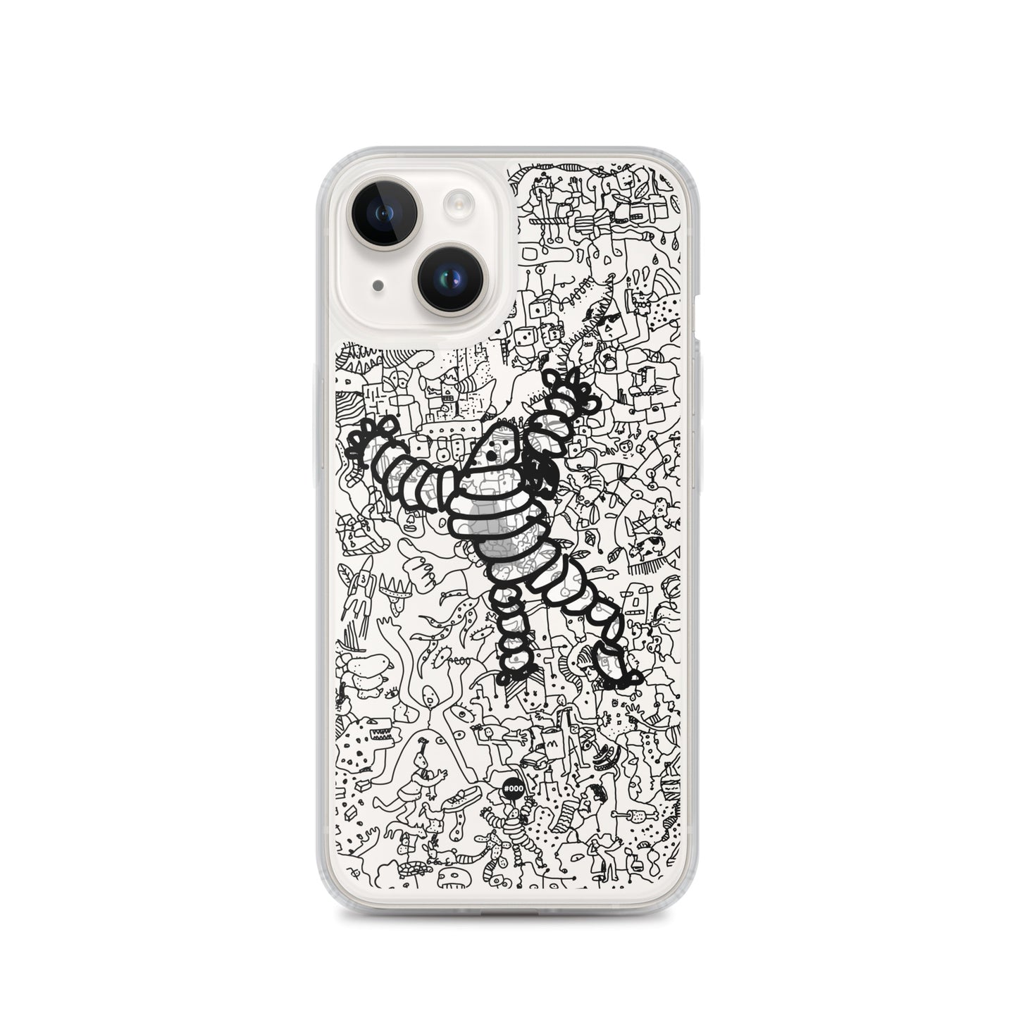 Clear Case for iPhone® #000_DogMag