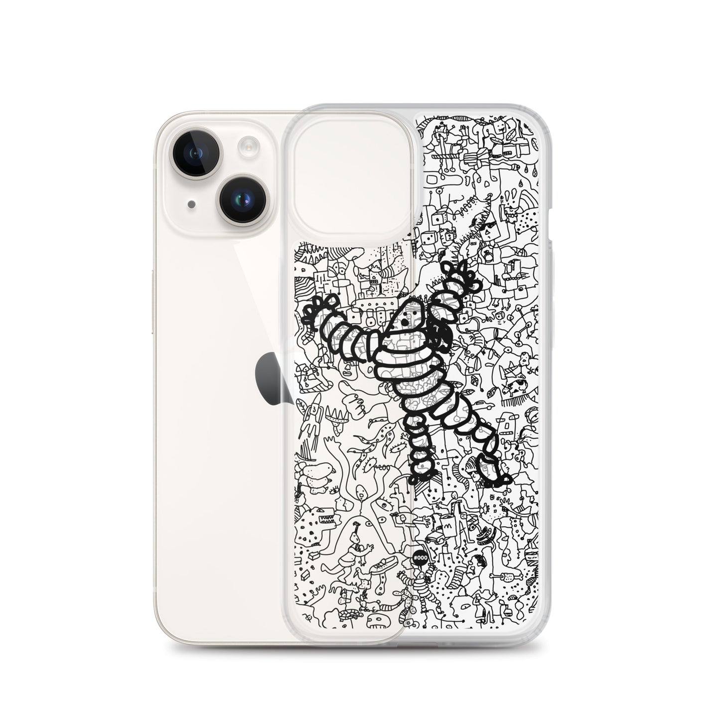 Clear Case for iPhone® #000_DogMag