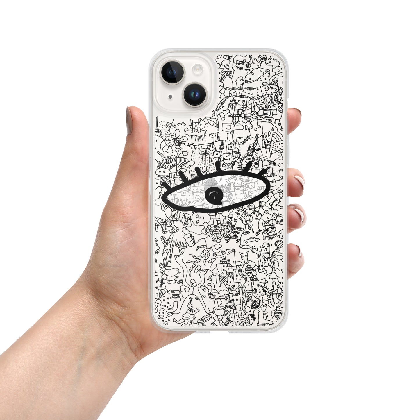 Clear Case for iPhone® #001_anonymous