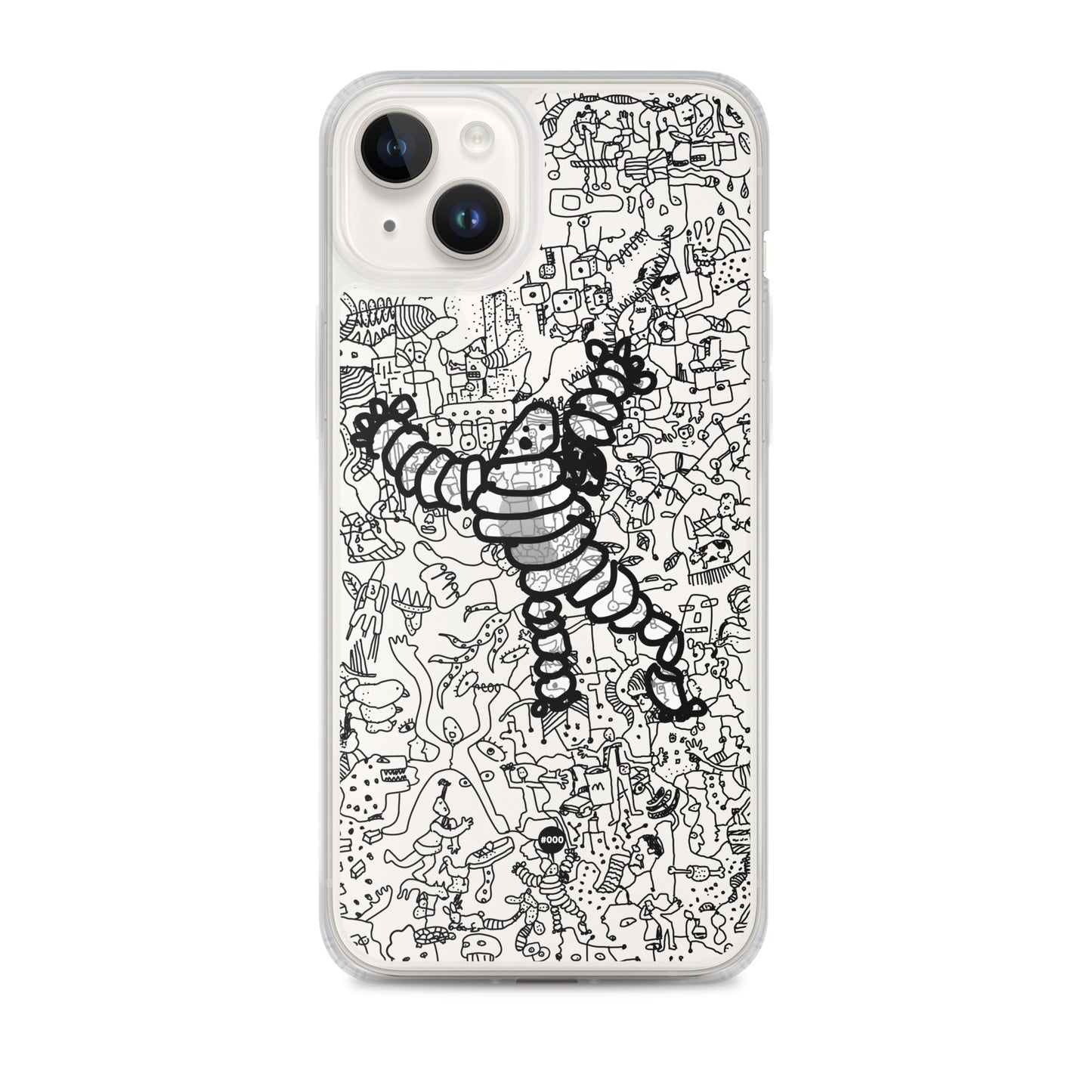 Clear Case for iPhone® #000_DogMag