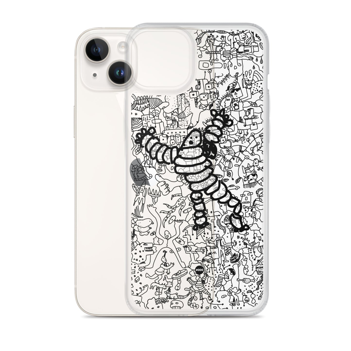 Clear Case for iPhone® #000_DogMag