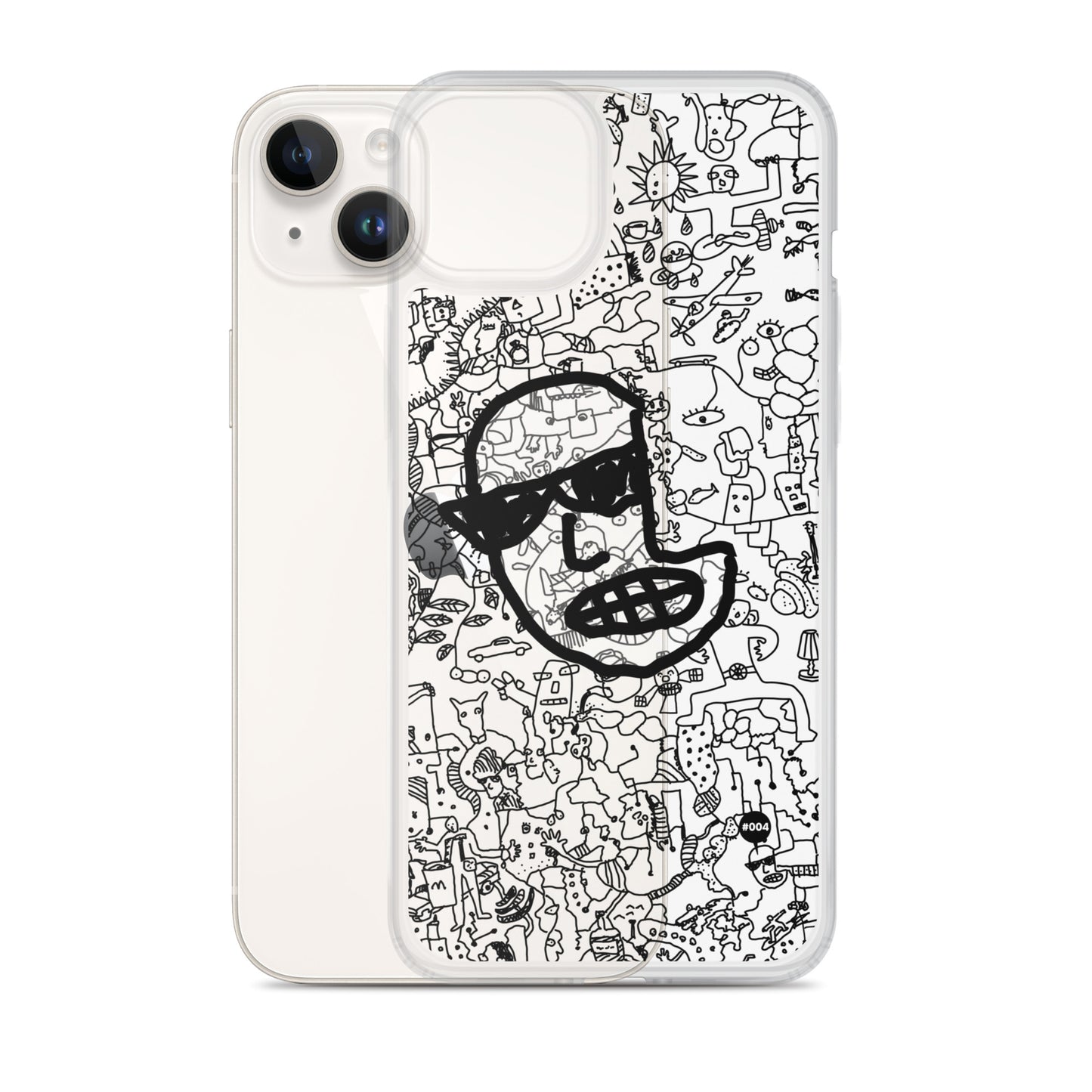 Clear Case for iPhone® #004_GACHART