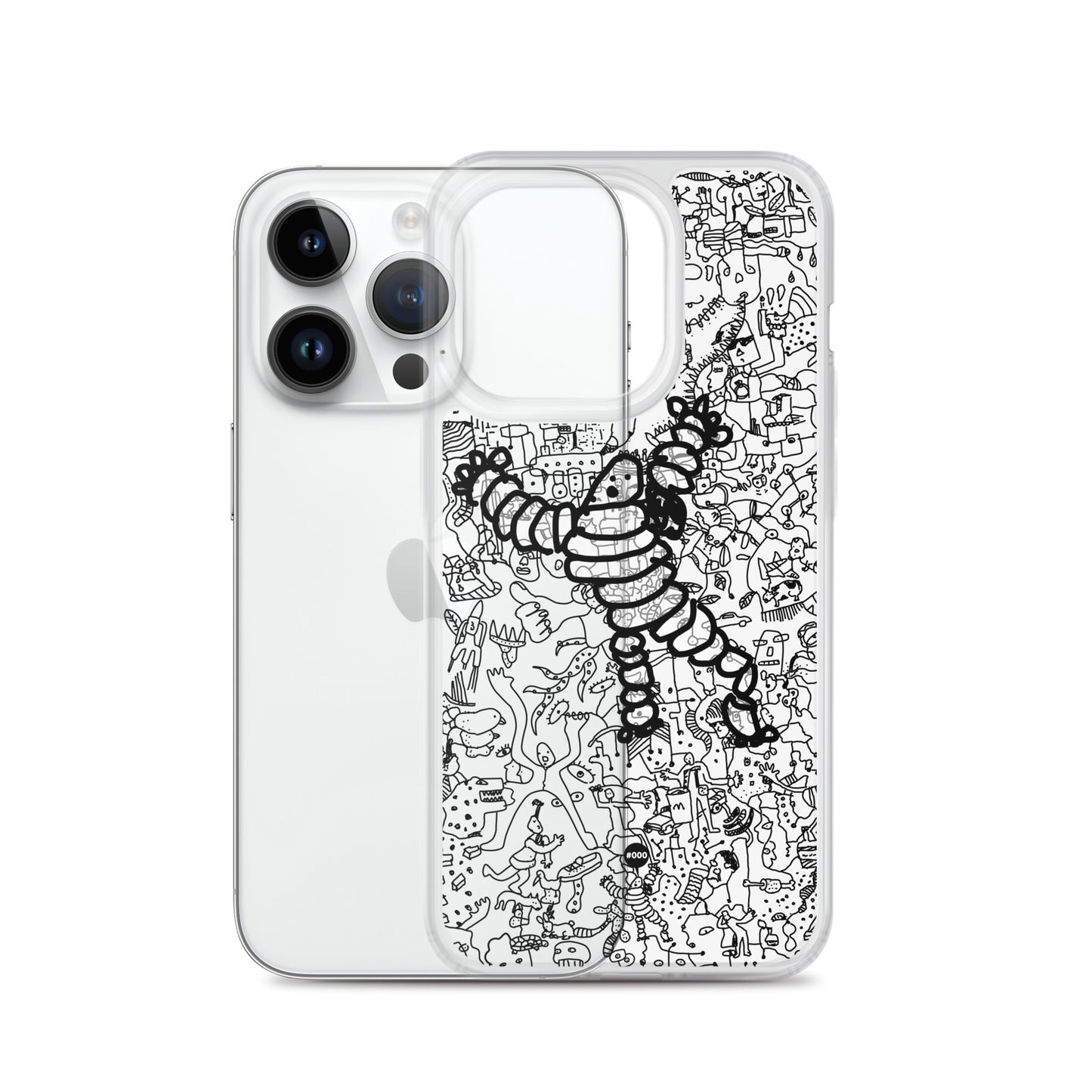 Clear Case for iPhone® #000_DogMag