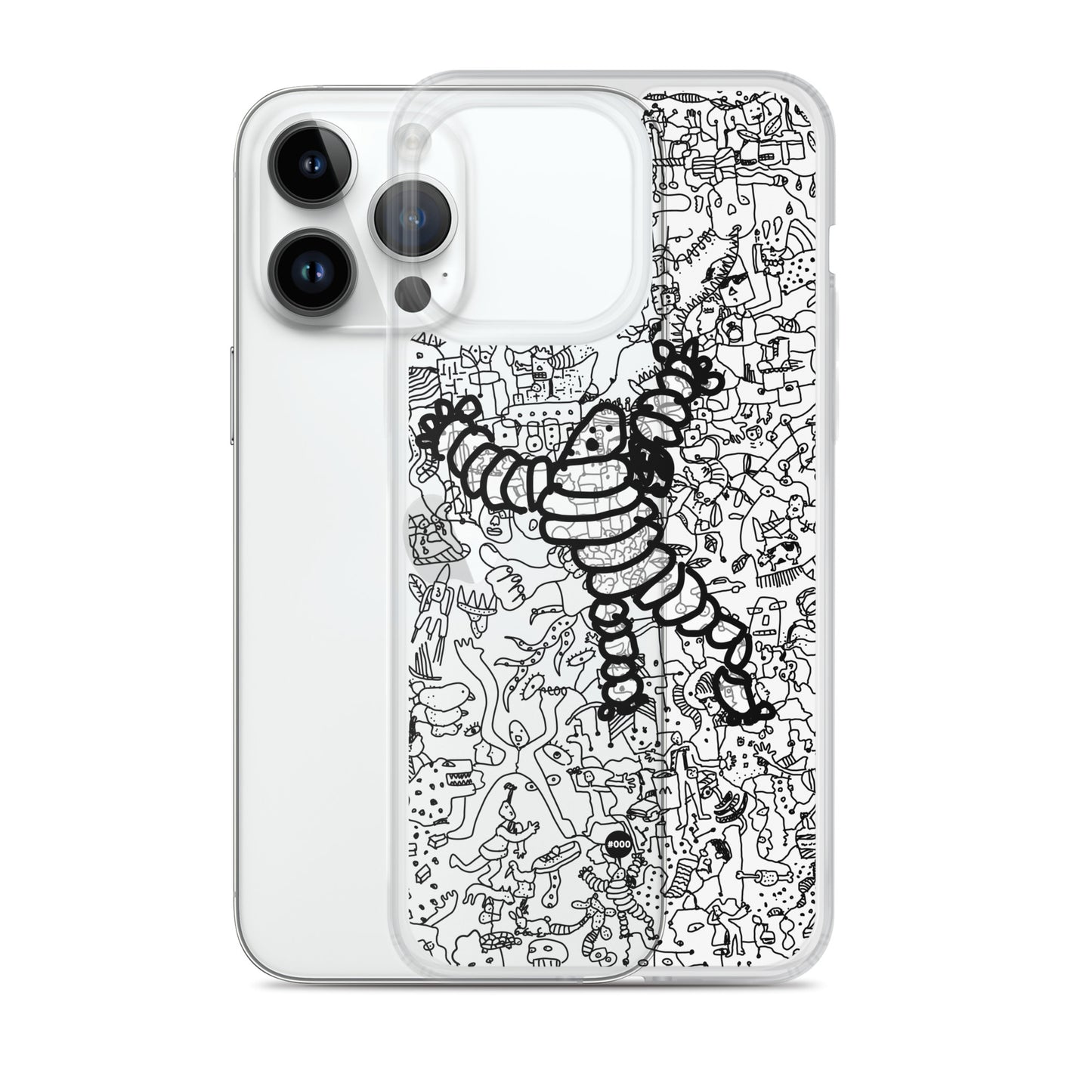 Clear Case for iPhone® #000_DogMag