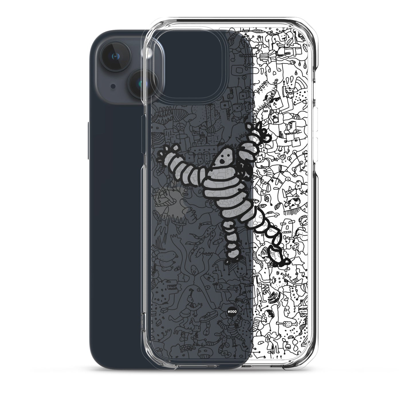 Clear Case for iPhone® #000_DogMag