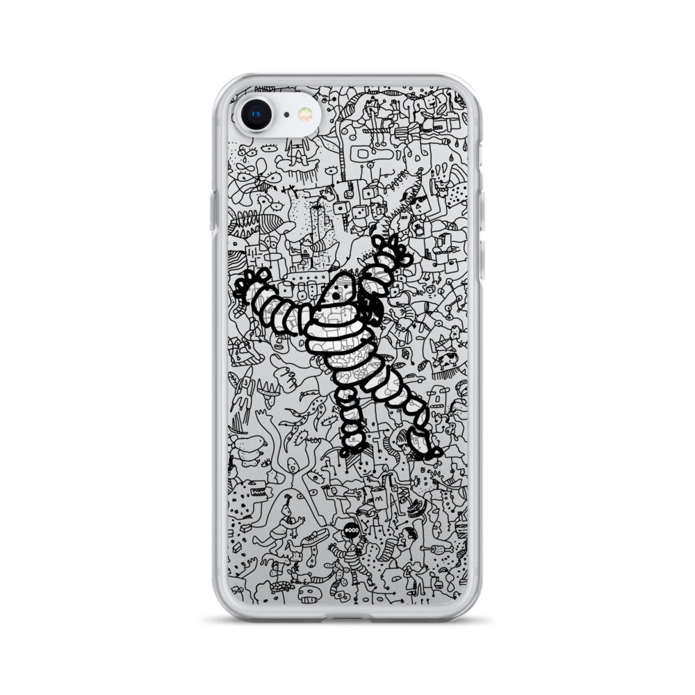 Clear Case for iPhone® #000_DogMag