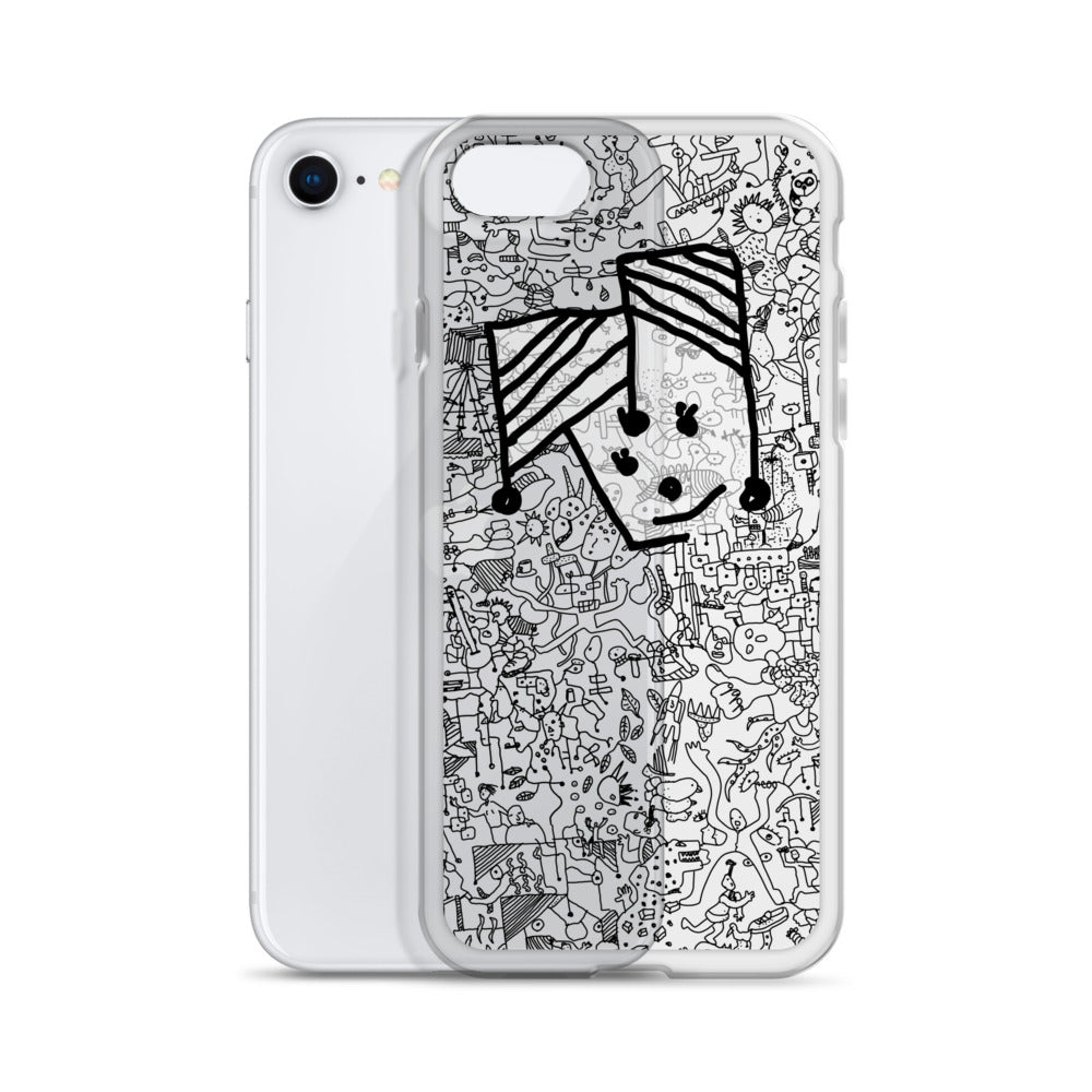 Clear Case for iPhone® #030_mitsuko